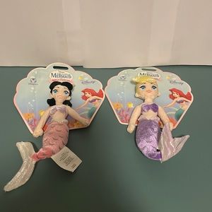 Adella & Arista Disney Store The Little Mermaid & her sisters